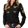 Roper Women's Retro Western Shirt 03-050-0040-0667 -Cowboy Store 03 050 0040 0667 LargeFrontSQR