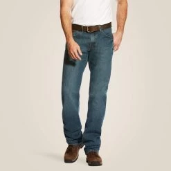 Ariat M4 Rebar Relaxed DuraStretch Basic Boot Cut Jean