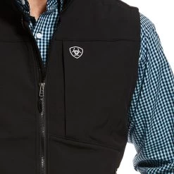 Ariat Men's Logo 2.0 Softshell Vest -Cowboy Store 10028321 02