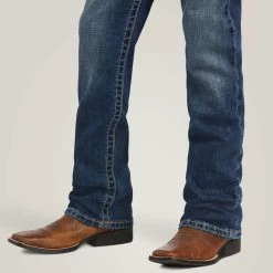 Ariat Boy's B5 Slim Wilson Stackable Straight Leg Jean 12 Ariat Boy's B5 Slim Wilson Stackable Straight Leg Jean -Cowboy Store 10040502 02 warm
