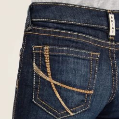 Ariat Girl’s R.E.A.L Trouser Maggie Wide Leg Jean -Cowboy Store 10041104 02 warm