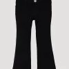 Wrangler Girl's Premium Patch Jean-Black 1 Wrangler Girl's Premium Patch Jean-Black -Cowboy Store 1009MWGBB HERO