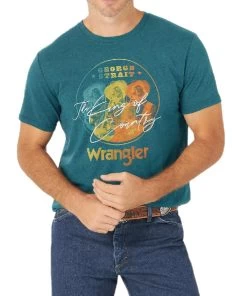 Wrangler Men's George Straight King Of Country Shirt