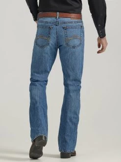 Wrangler Men's Rock 47 Slim Boot Jeans -Cowboy Store 112332645 ALT2