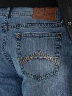 Wrangler Men's Rock 47 Slim Boot Jeans -Cowboy Store 112332645 ALT3