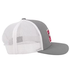 HOOEY HORIZON GREY WHITE TRUCKER HAT - 2035T -Cowboy Store 2035T GYWH 5 1000x fdae782b fa25 40f5 82e9 5941a5d45112