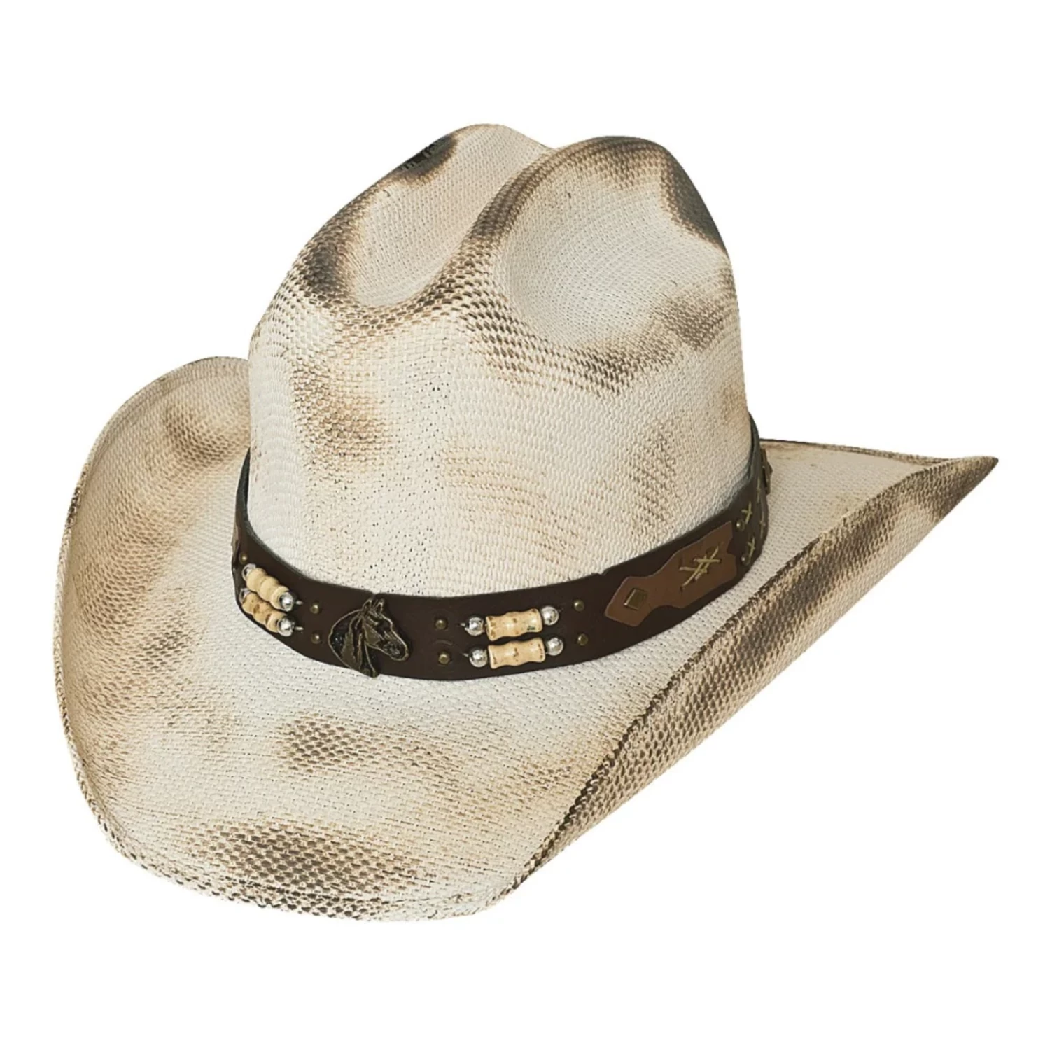 BULLHIDE KIDS LOCKHEART STRAW HAT - 2813 3 BULLHIDE KIDS LOCKHEART STRAW HAT - 2813