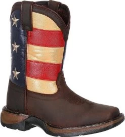 Kids Durango Flag Boot