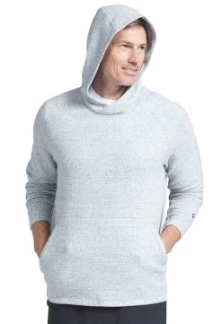 IBKUL Men's Popcorn Stitch Hoody 94000