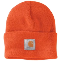 CARHARTT KNIT CUFFED BEANIE - A18 -Cowboy Store A18 BOG