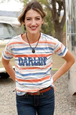 Cruel Denim Women's Darlin' Striped Shirt