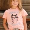 Cruel Denim Girl's Saddle Up Buttercup Graphic T-Shirt -Cowboy Store CTT8520003