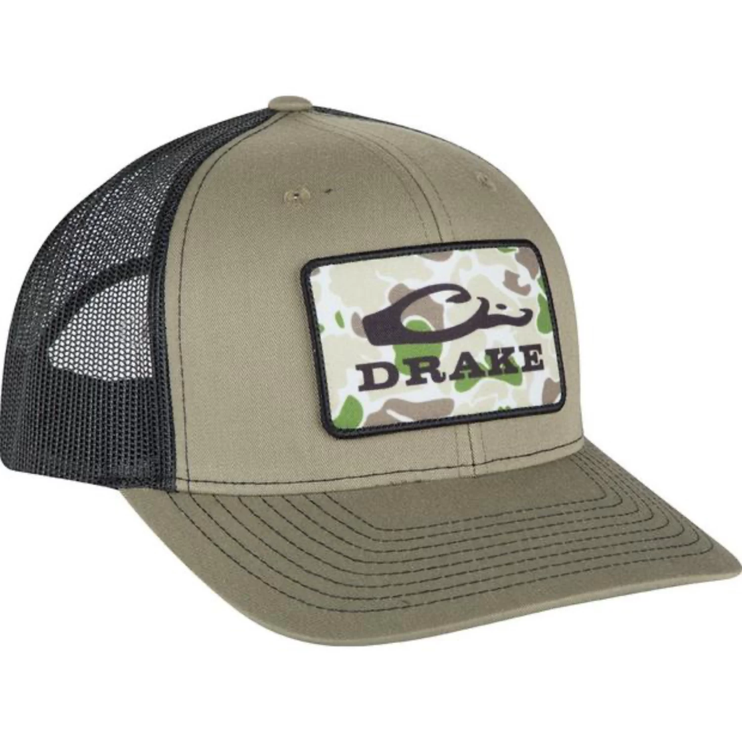 DRAKE OLD SCHOOL PATCH MESH BACK CAP - DH4000 5 DRAKE OLD SCHOOL PATCH MESH BACK CAP - DH4000 - Image 3