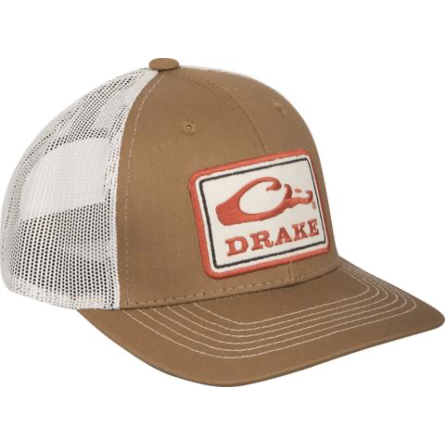 DRAKE SQUARE PATCH MESH BACK CAP - DH3060 3 DRAKE SQUARE PATCH MESH BACK CAP - DH3060