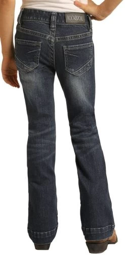Rock & Roll Girl’s Extra Stretch Trouser Jean 7 Rock & Roll Girl’s Extra Stretch Trouser Jean -Cowboy Store G5F1702 BZ 70387