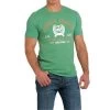 Cinch Men's Heather Green Logo T-Shirt -Cowboy Store MTT1690558a 1024x1024 6ce20636 4b62 4e84 bdd7 1f3b13a6fbbb