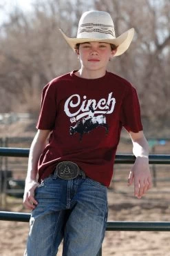 CINCH Boys Rodeo Logo Shirt
