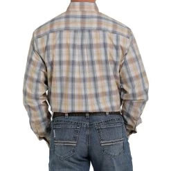 Mens Cinch Long Sleeve Button Up Shirt 7 Mens Cinch Long Sleeve Button Up Shirt -Cowboy Store MTW1105340 3 1024x1024 6513077d 78b7 43bb a6c5 c98e44a48ab2
