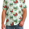 Cinch Men's Hawaiian Tractor Camp Shirt 1 Cinch Men's Hawaiian Tractor Camp Shirt -Cowboy Store MTW1401028