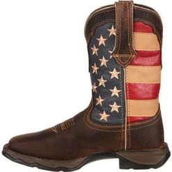 Durango Lady Rebel Patriotic Pull-On Western Boot -Cowboy Store RD4414 5 LARGE 93814c5f 52bc 444d b6e6 f1fe33e77956