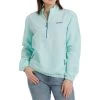 Cinch Women's Light Blue 1/2 Zip Pullover 1 Cinch Women's Light Blue 1/2 Zip Pullover -Cowboy Store ROMAK7902001 86544
