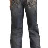 Rock & Roll Boy’s Relaxed Tapered Stretch Bootcut Jeans 2 Rock & Roll Boy’s Relaxed Tapered Stretch Bootcut Jeans -Cowboy Store RRBD0B1IC 79175