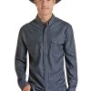 Rock & Roll Men’s Long Sleeve Tech Western Shirt