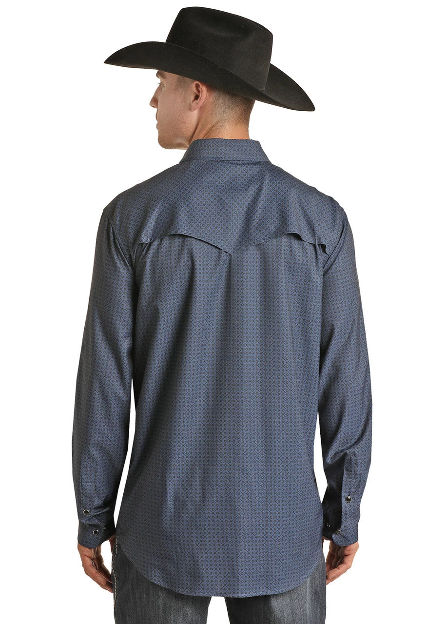 Rock & Roll Men’s Long Sleeve Tech Western Shirt 4 Rock & Roll Men’s Long Sleeve Tech Western Shirt - Image 2