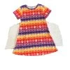Shea Baby Neon Aztec Dress W/T Fringe