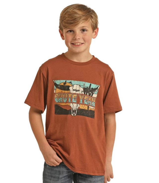 Rock & Roll Boy’s Dale Graphic Tee 3 Rock & Roll Boy’s Dale Graphic Tee