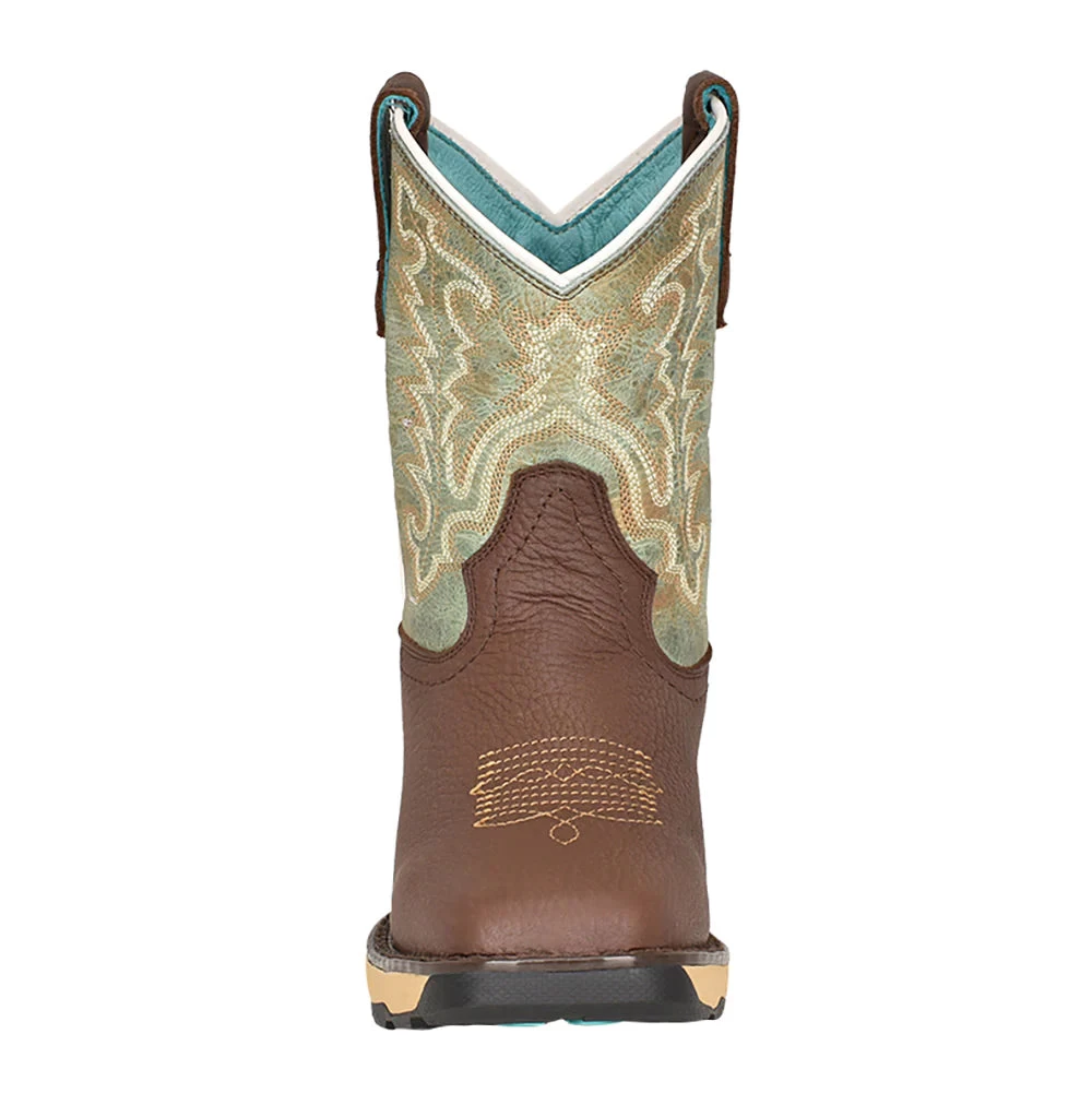Women's Corral Mint & Brown Work Boot 5 Women's Corral Mint & Brown Work Boot - Image 3