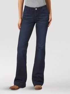 Wrangler Women's Mae Wide Leg Trouser Jean