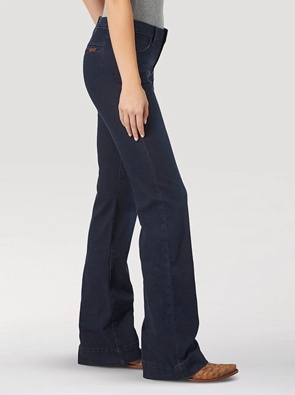 Wrangler Women's Mae Wide Leg Trouser Jean 4 Wrangler Women's Mae Wide Leg Trouser Jean - Image 2