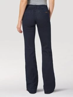 Wrangler Women's Mae Wide Leg Trouser Jean 7 Wrangler Women's Mae Wide Leg Trouser Jean -Cowboy Store Wrangler Retro Women s Mae Wide Leg Trouser Jean S 3 61878