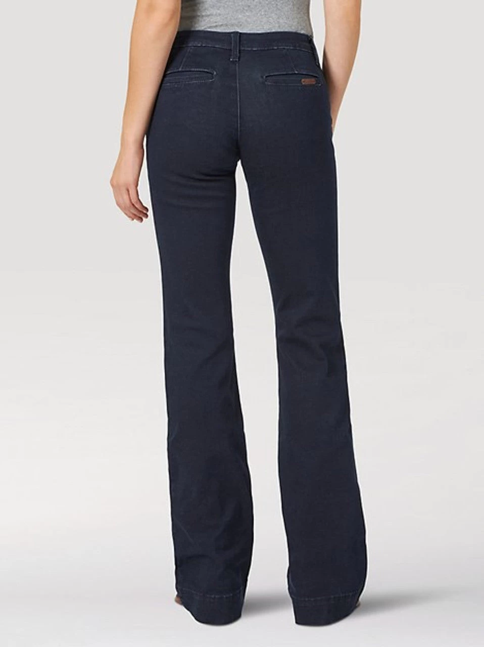 Wrangler Women's Mae Wide Leg Trouser Jean 5 Wrangler Women's Mae Wide Leg Trouser Jean - Image 3