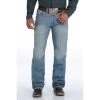 Cinch Men's White Label Jeans-Light Stone 2 Cinch Men's White Label Jeans-Light Stone -Cowboy Store cinch mb92834041 white label relaxed mid rise stra