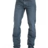 Cinch Men's Slim Fit Medium Stonewash Silver Label -Cowboy Store cinch men s silver label mid rise slim fit straight leg jeans medium stonewash 11 32985