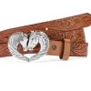 Justin Kid's Spirit Heart Leather Belt -Cowboy Store image 37ba961b aa58 4be0 b536 a2c178a45b44