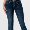 Grace In LA Women's Colorful Cowhead Pocket Jeans -Cowboy Store image 66fa8f1c 8939 46f6 8460 114b813c95cd