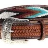Mens Ranger Belt Southwestern Beaded Pattern KH-1119