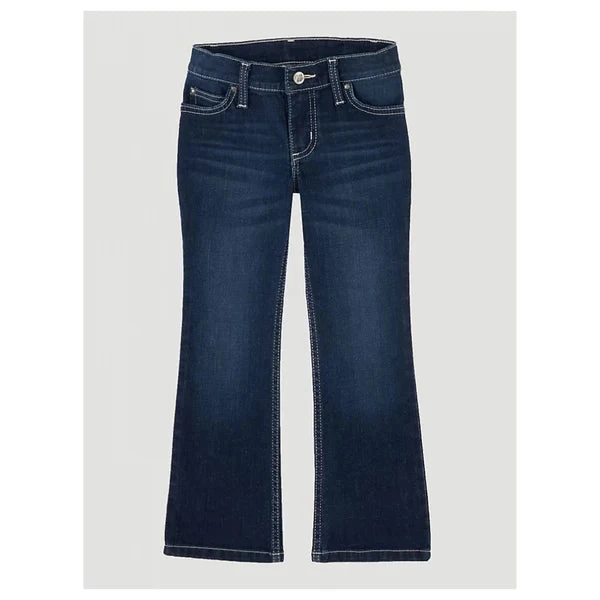 Wrangler Girl's Lacie Jean-Medium Wash 4 Wrangler Girl's Lacie Jean-Medium Wash - Image 2