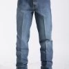 Cinch Men's Loose Fit Blue Label Medium Stonewash Jeans