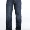 Cinch Men's White Label Jeans-Dark Stonewash -Cowboy Store mb92834039 165 detail