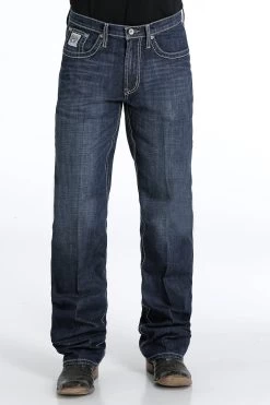 Cinch Men's White Label Jeans-Dark Stonewash