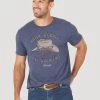 Wrangler Men's Straight Graphic Tee -Cowboy Store mens strait graphic tee 112318034