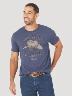 Wrangler Men's Straight Graphic Tee