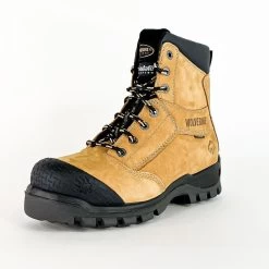 Wolverine Boots Wolverine Men's Work Boots 8" CSA Rockridge Comp Toe Insulated Choc/Wheat -Cowboy Store wolverine mens work boots 8 csa rockridge comp toe insulated chocwheat 508048